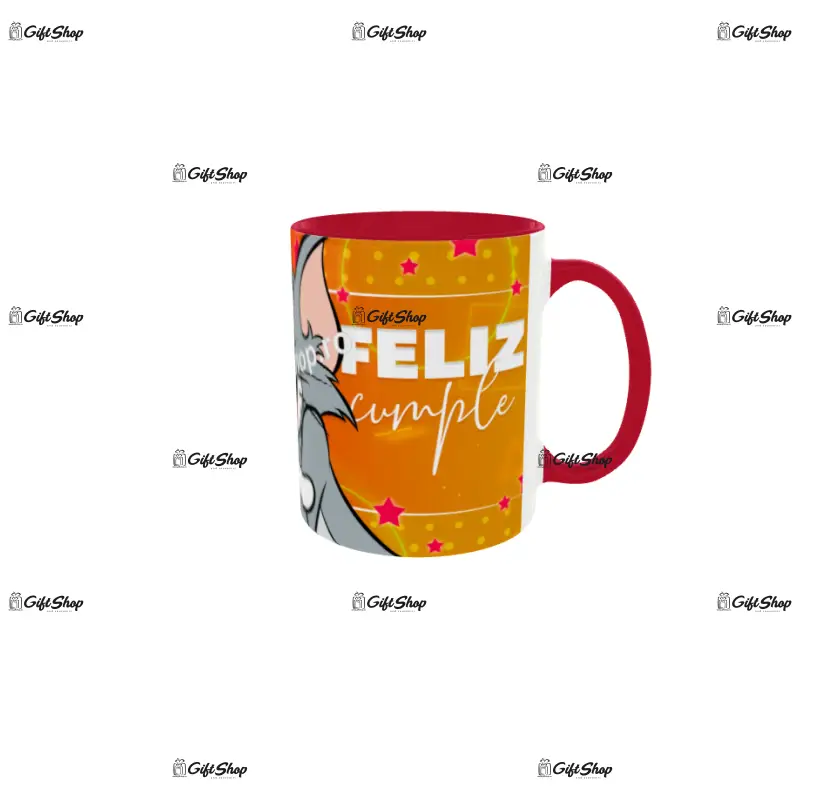 Tom and jerry, cana personalizata cu poza si text, 330ml, model 3340